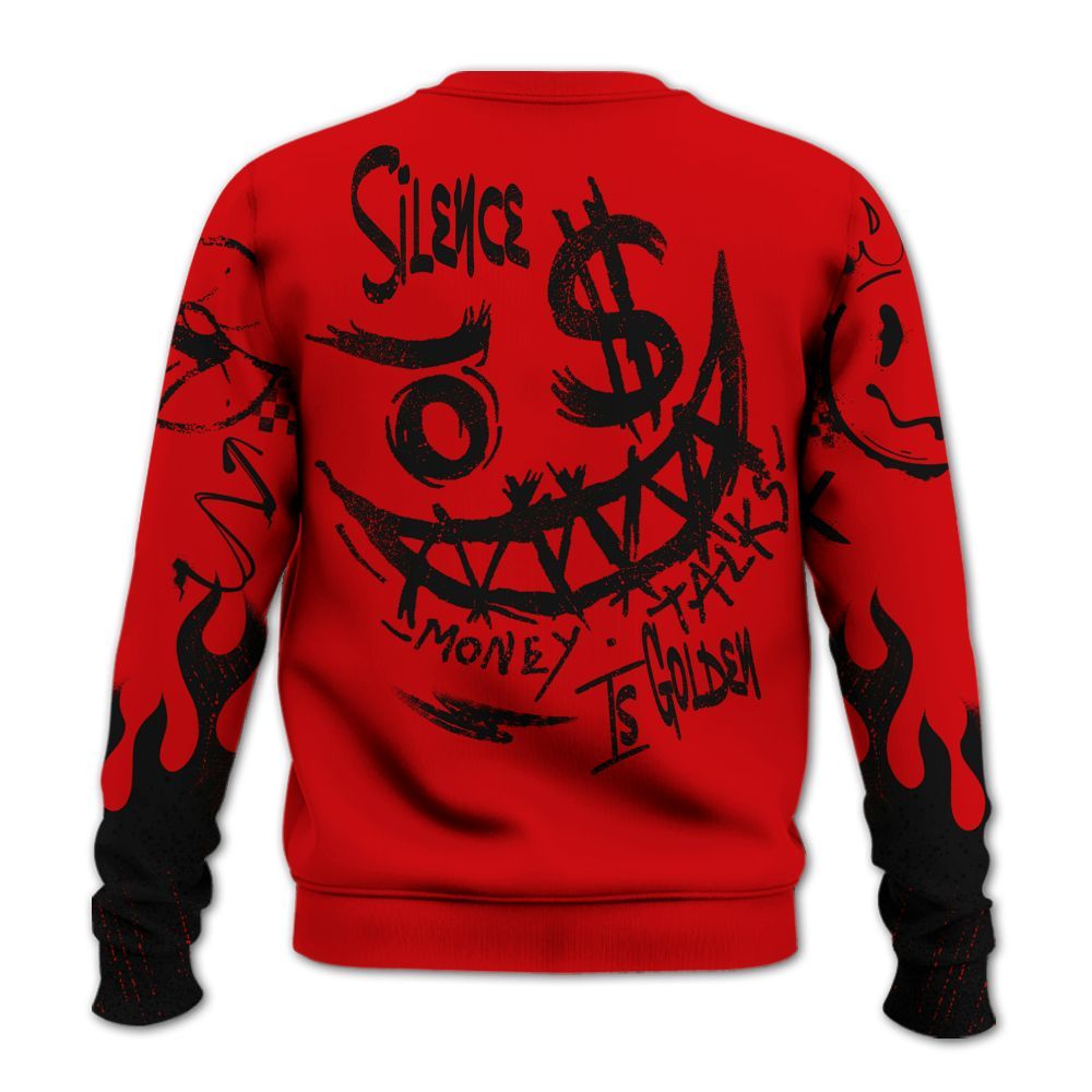 Sweatshirt To Match Ja 2 Halloween - Mouth Burning Street Style All Over Print