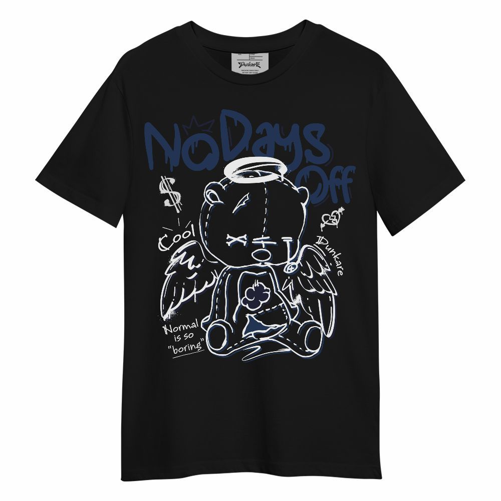 Shirt To Match Low 85 Metallic Blue 1s - No Days Off Unisex Shirt