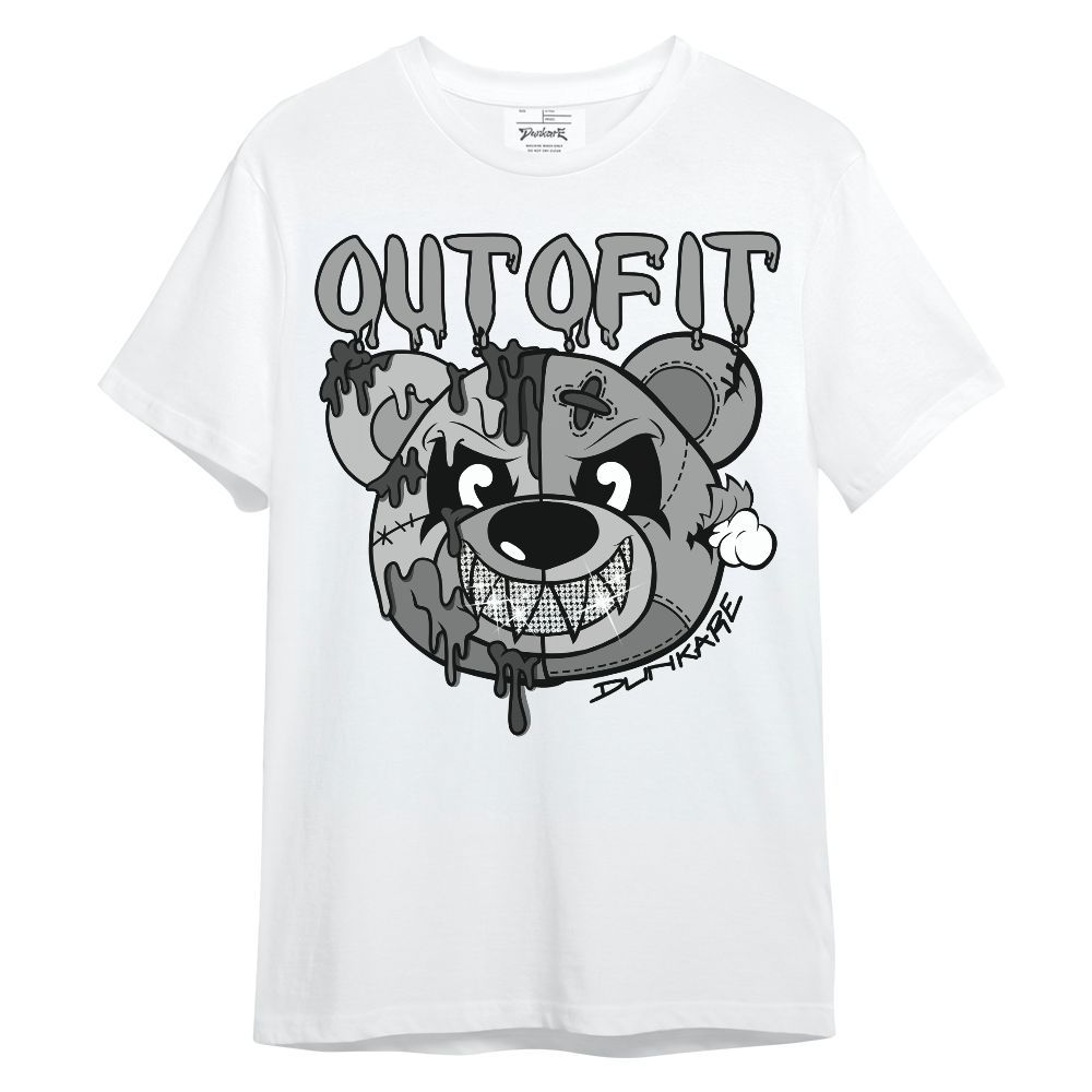 Shirt To Match Black Wolf Grey 12s - Out Of It Bear Unisex Shirt