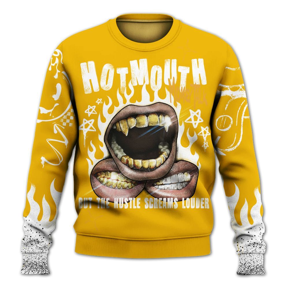 Sweatshirt To Match Del Sol 13s - Mouth Burning Street Style All Over Print