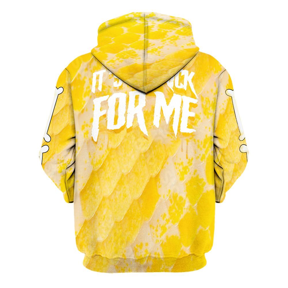Hoodie To Match Low Yellow Python 11s - It's The Kick For Me All Over Print