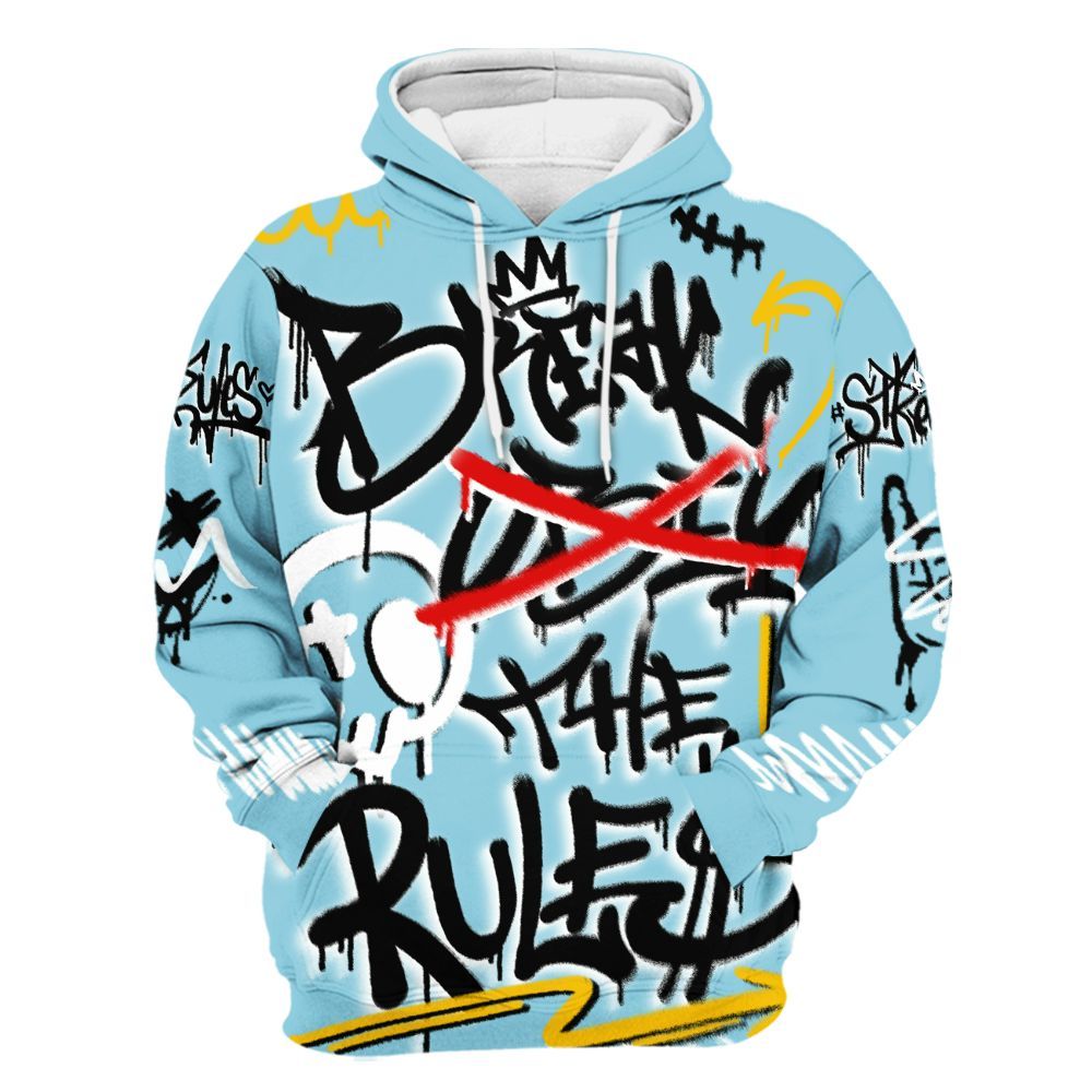 Hoodie To Match Dunk High Homer Simpson - Break Rules Streetwear All Over Print