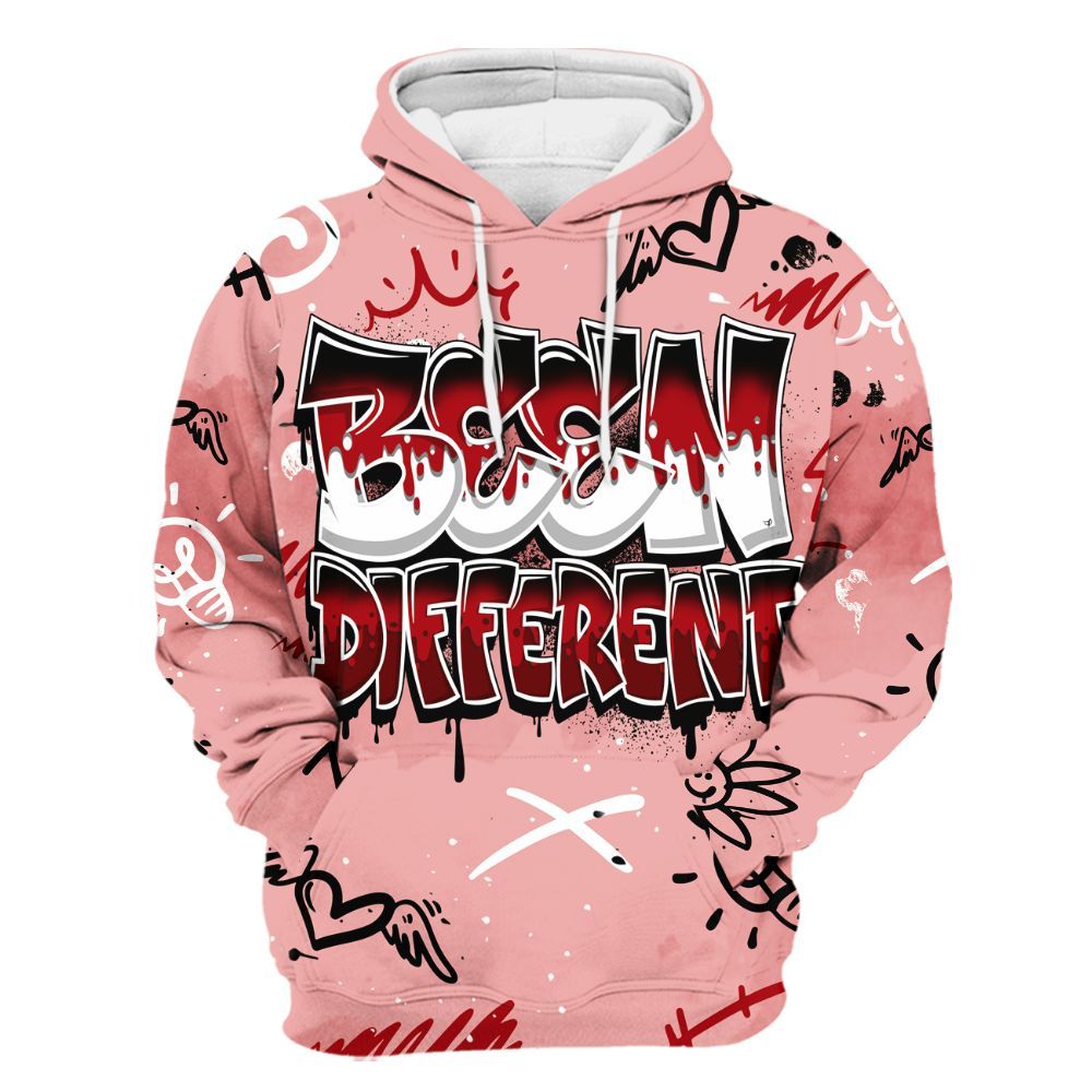 Hoodie To Match Low Valentines Day 1s - Drip Built Di2ferent All Over Print