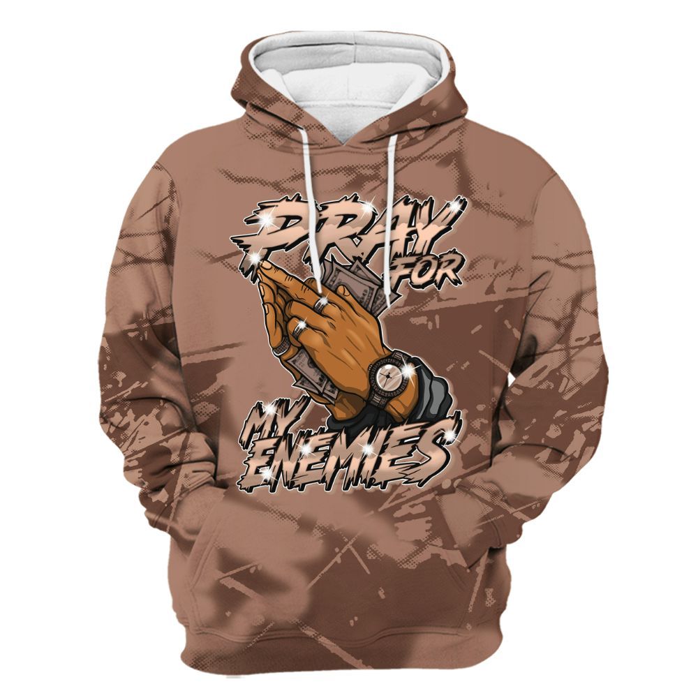 Hoodie To Match KD 4 Christmas - Prayed For Enemies Graphic All Over Print