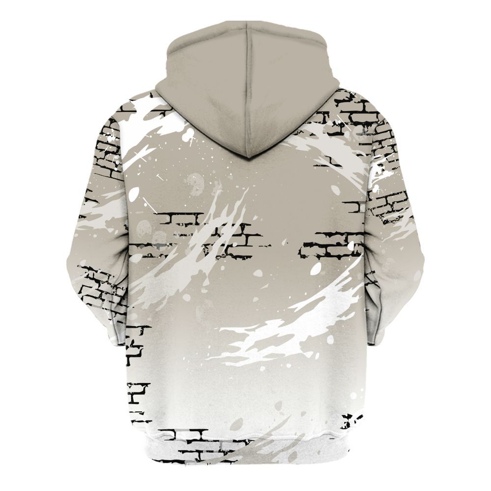 Hoodie To Match RM Light Bone 4s - Values Of Loyalty Drip All Over Print