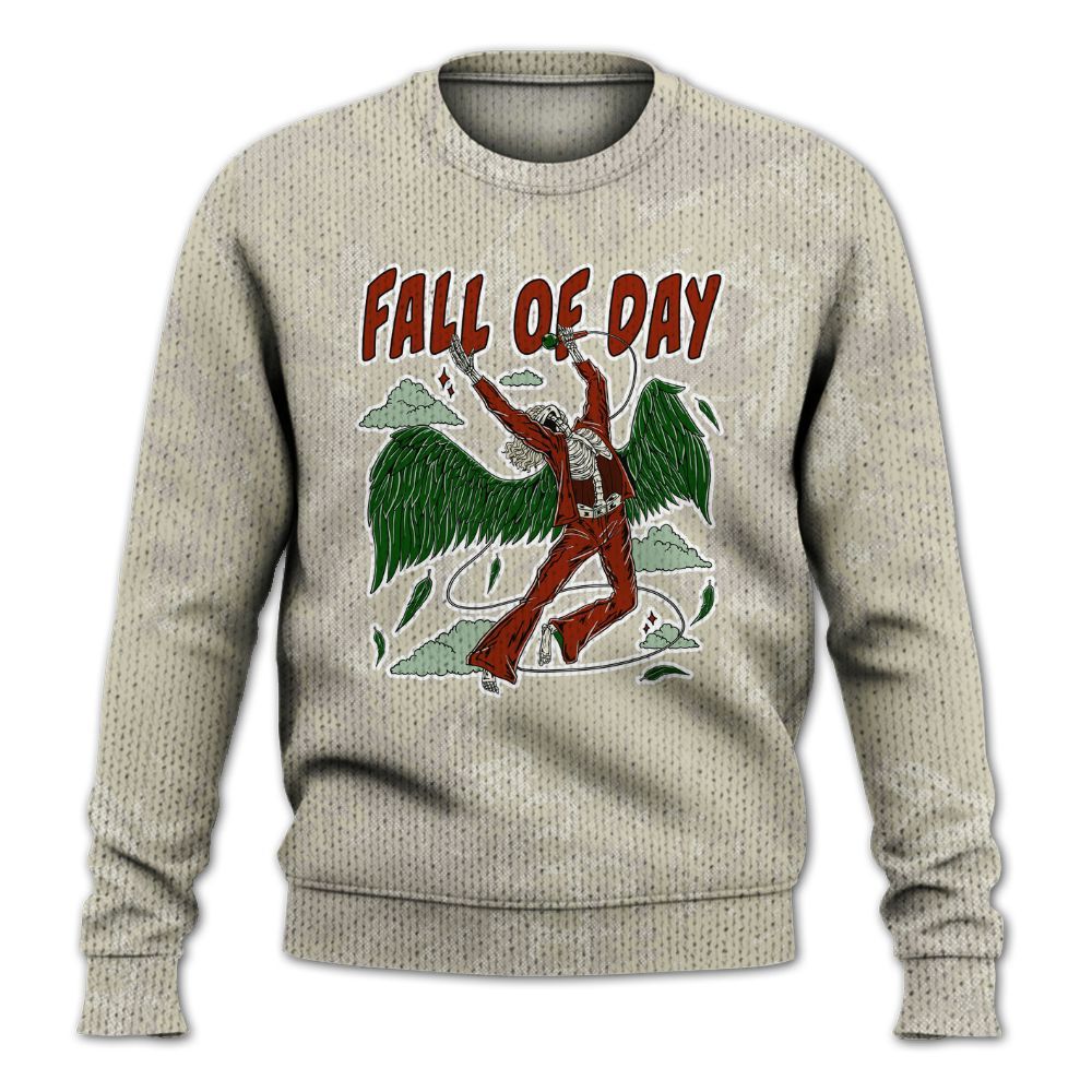 Knitted Sweater To Match El Grito 5s - Fall Of Days Skeleton Heart