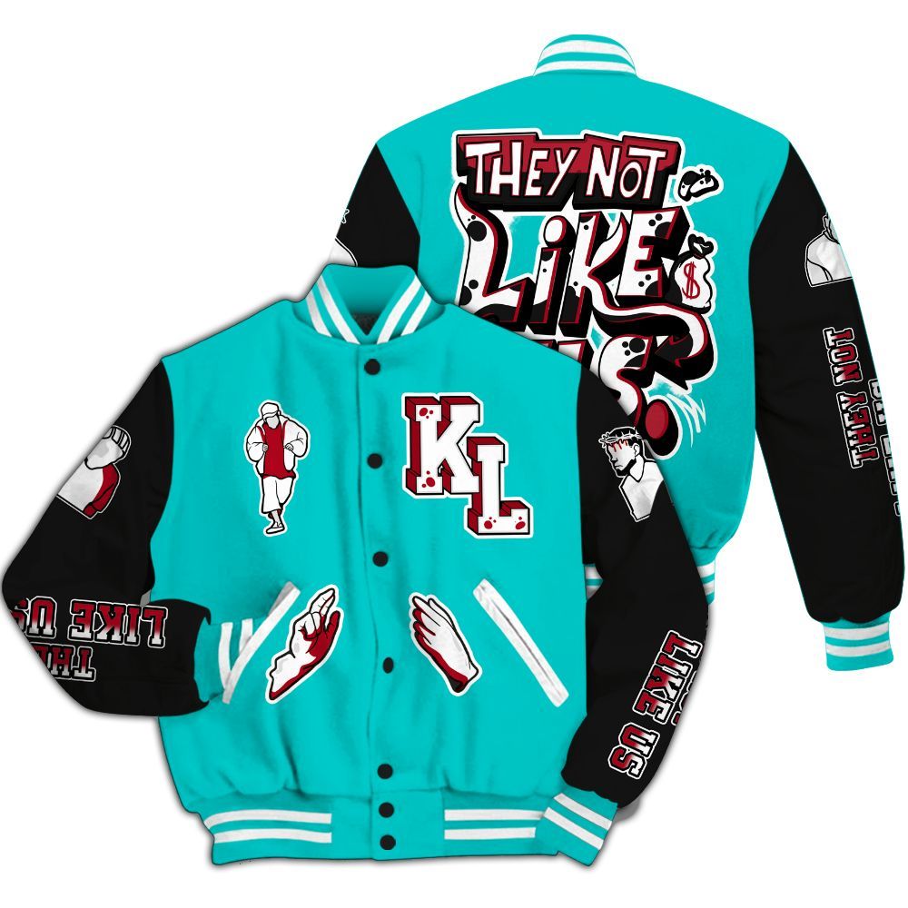 Varsity Jacket To Match Air Griffey Max 1 Freshwater - Dislike Us Graphic All Over Print