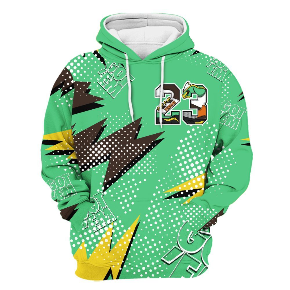 Hoodie To Match SB Dunk Low Tourmaline Shirt, 23 Custom Name 5s All Over Print