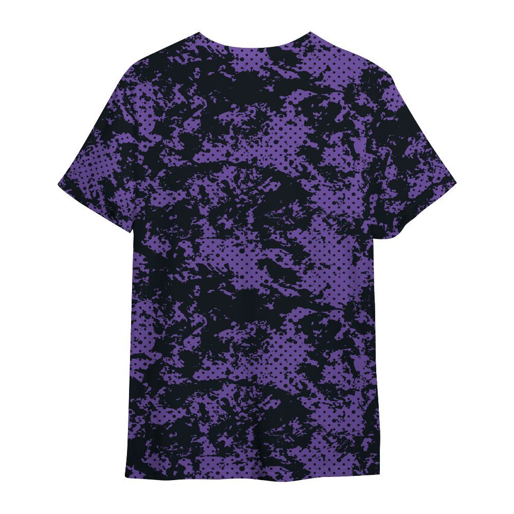 Shirt To Match Canyon Purple 4s - Show Me The Money Retro All Over Print