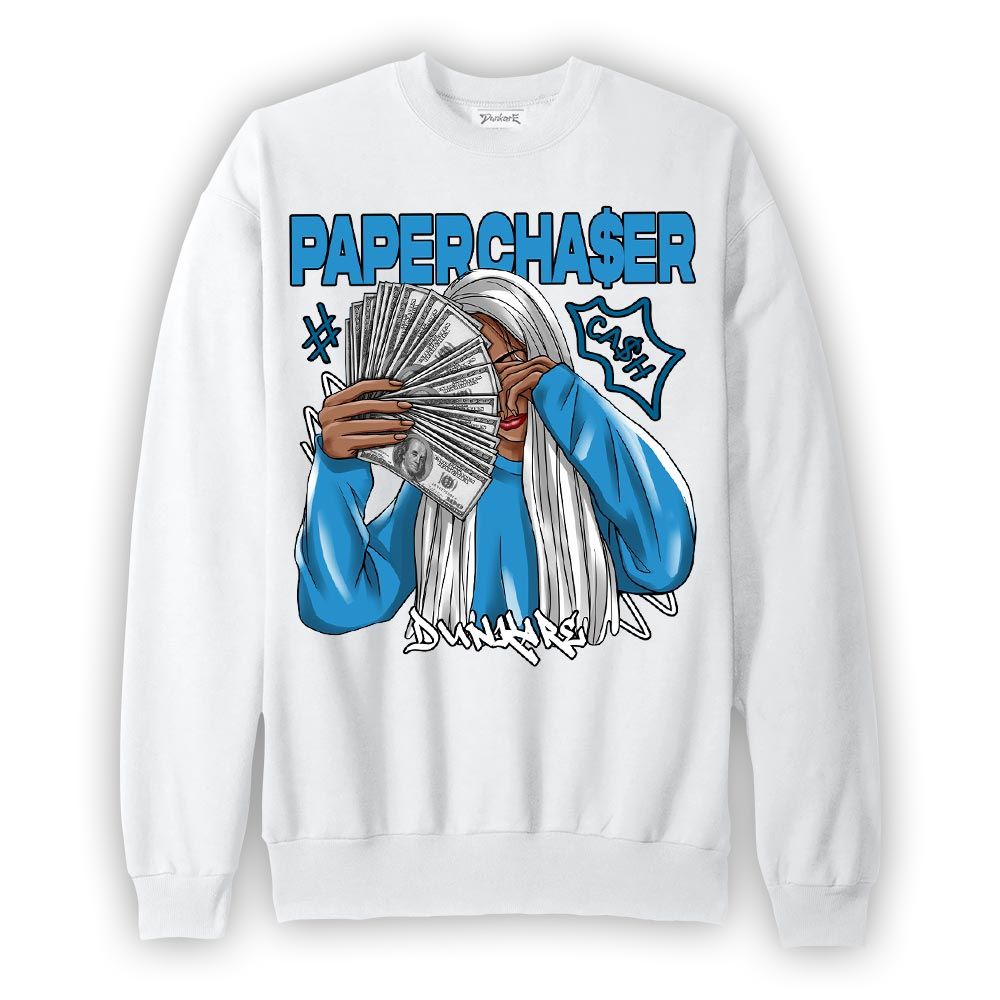 Sweatshirt To match Powder Blue 9s Sweatshirt - PaperChase Unique Graphic