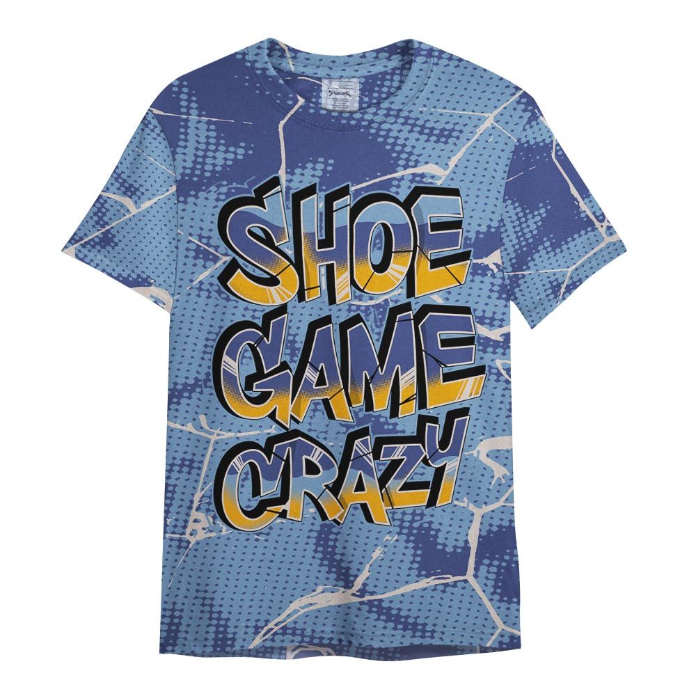 Shirt To Match High OG First In Flight 1s - Shoe Game Crazy White Graphic Crack Shirt Unisex