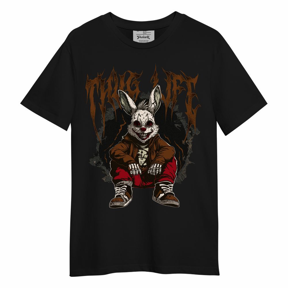 Shirt To Match Archaeo Brown 5s - Thug Life Bunny Unisex Shirt