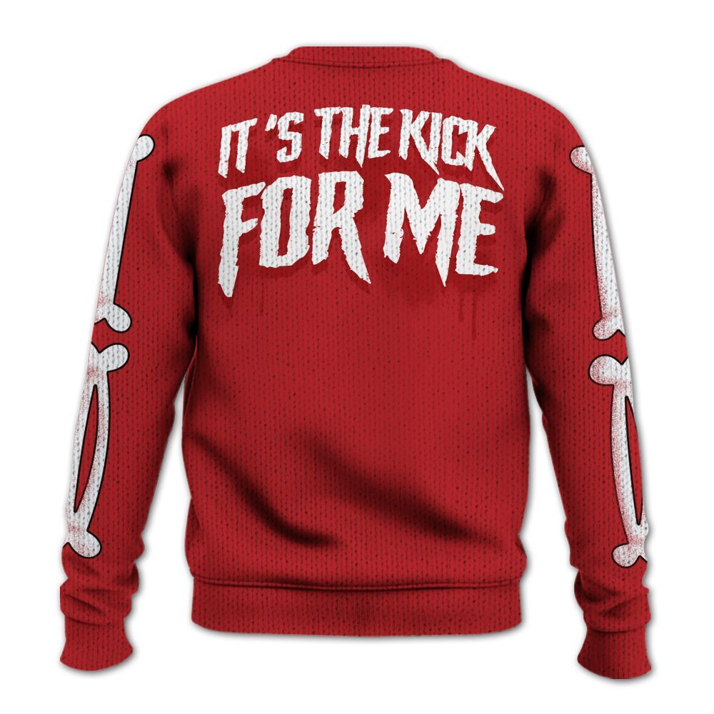 Knitted Sweater To Match Retro Cherry 12s - It's The Kick For Me