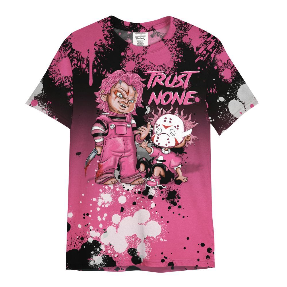 Shirt To Match Air Max SNDR Hyper Pink - Trust No One Scary All Over Print