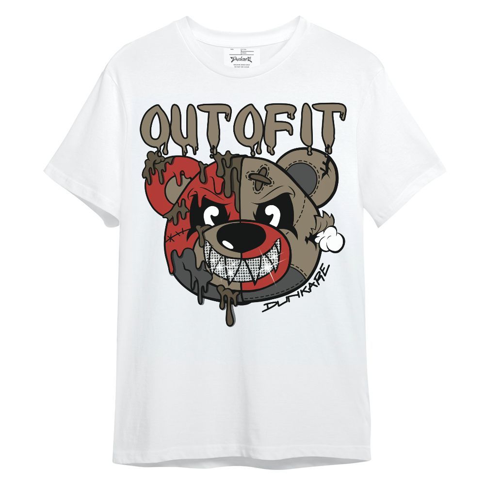 Shirt To Match Olive 9s - Out Of It Bear Unisex Shirt