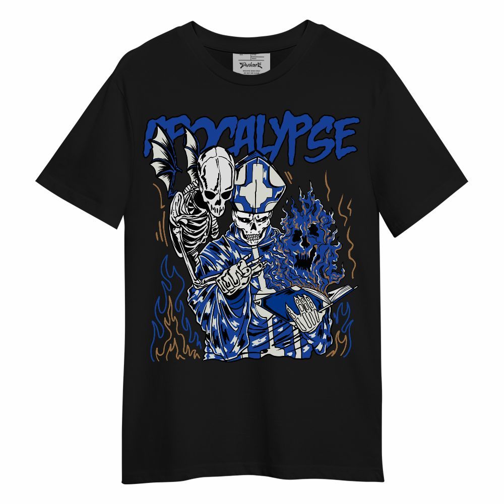 Shirt To Match Dunk High Racer Blue - Apocalypse Skeleton Unisex Shirt