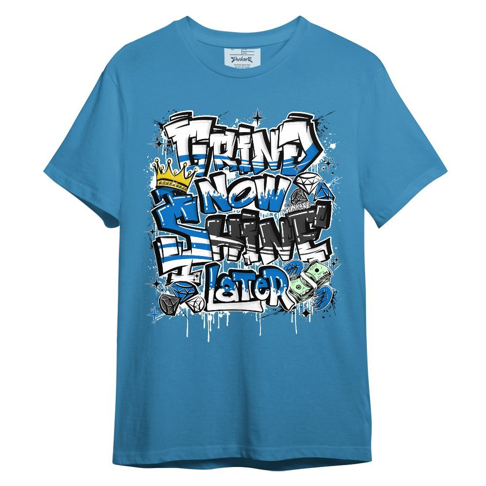 Shirt To Match Blueberry 12s - Grind2 Shine Later Graphic
