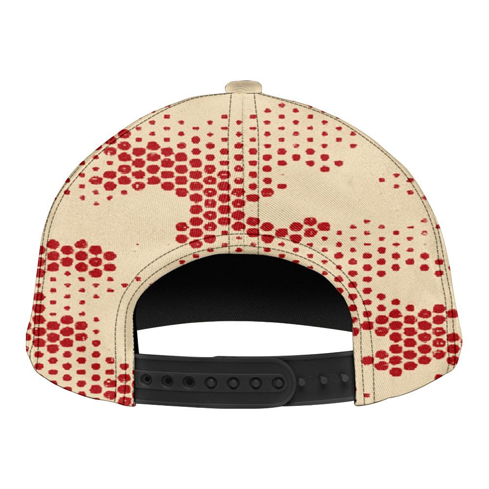 Snapback To Match Dunk Low Strawberry Waffle - Self Make Skeleton Banknotes Art Graphic