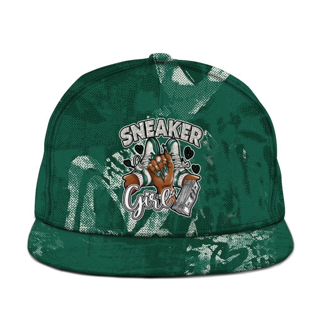 Snapback To Match Oxidized Green 4s - Sneakerz Girlz Heart Grunge Graphic