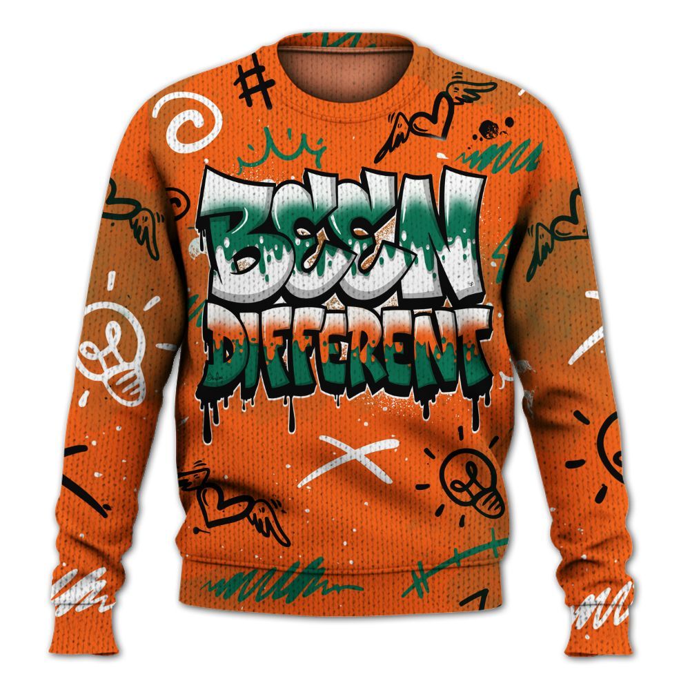 Sweater To Match SoleFly Sail Gorge Green 3s - Drip Been Di2ferent Graphic