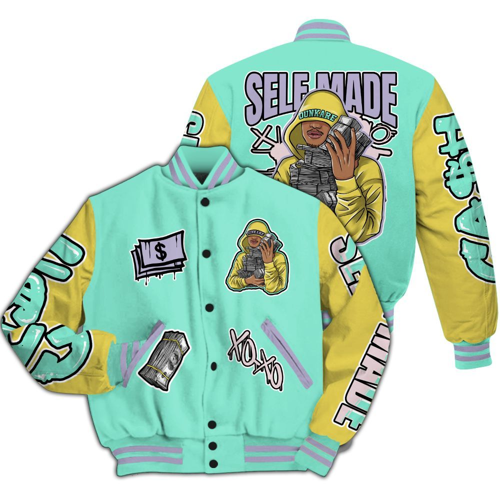 Varsity Jacket To Match Dunk Low Easter 2026 - Selfmade Unique All Over Print