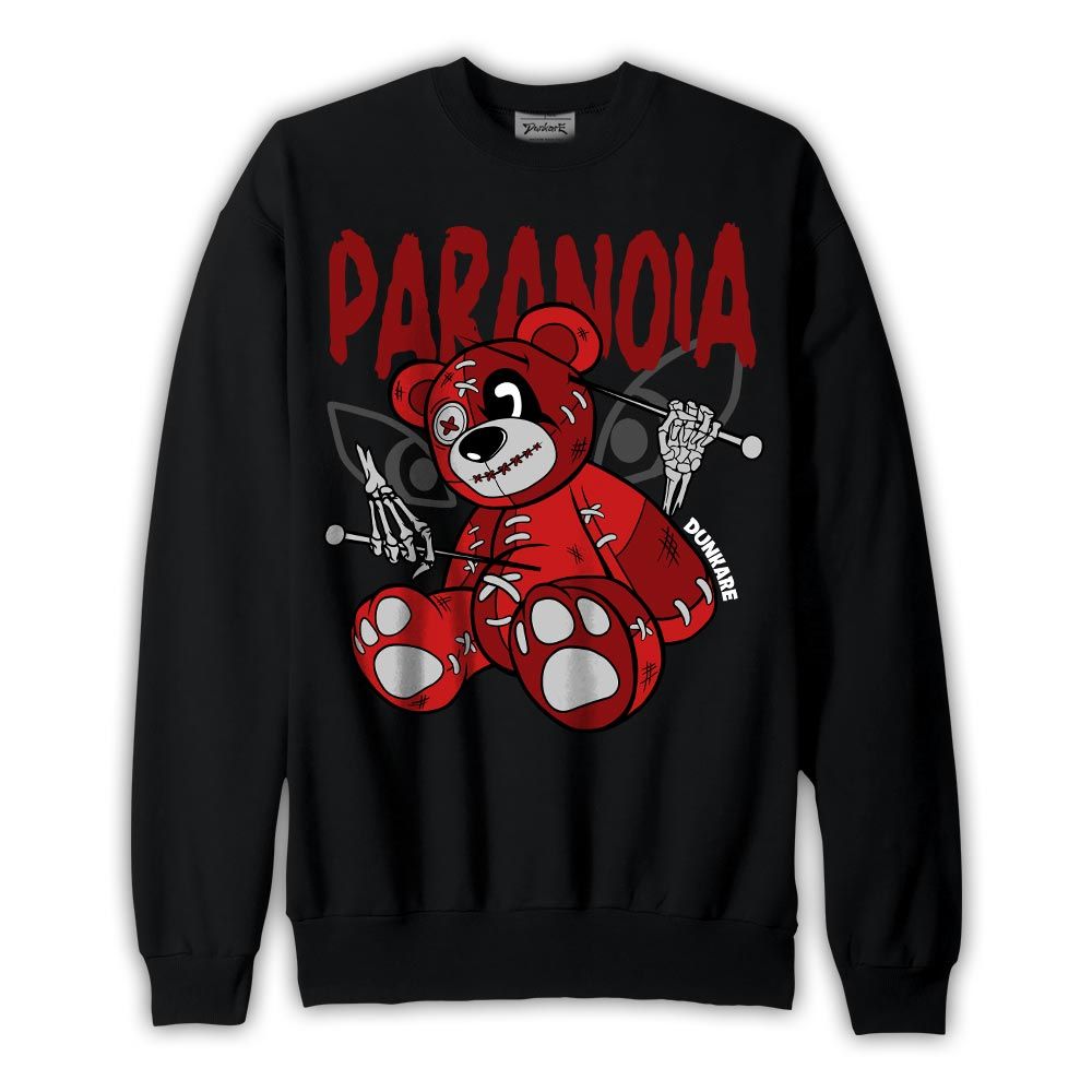 Sweatshirt To match Sweatshirt Paranoia Bear, 12 Red Taxi Sweatshir, To Match Sneaker 2704 NCMD