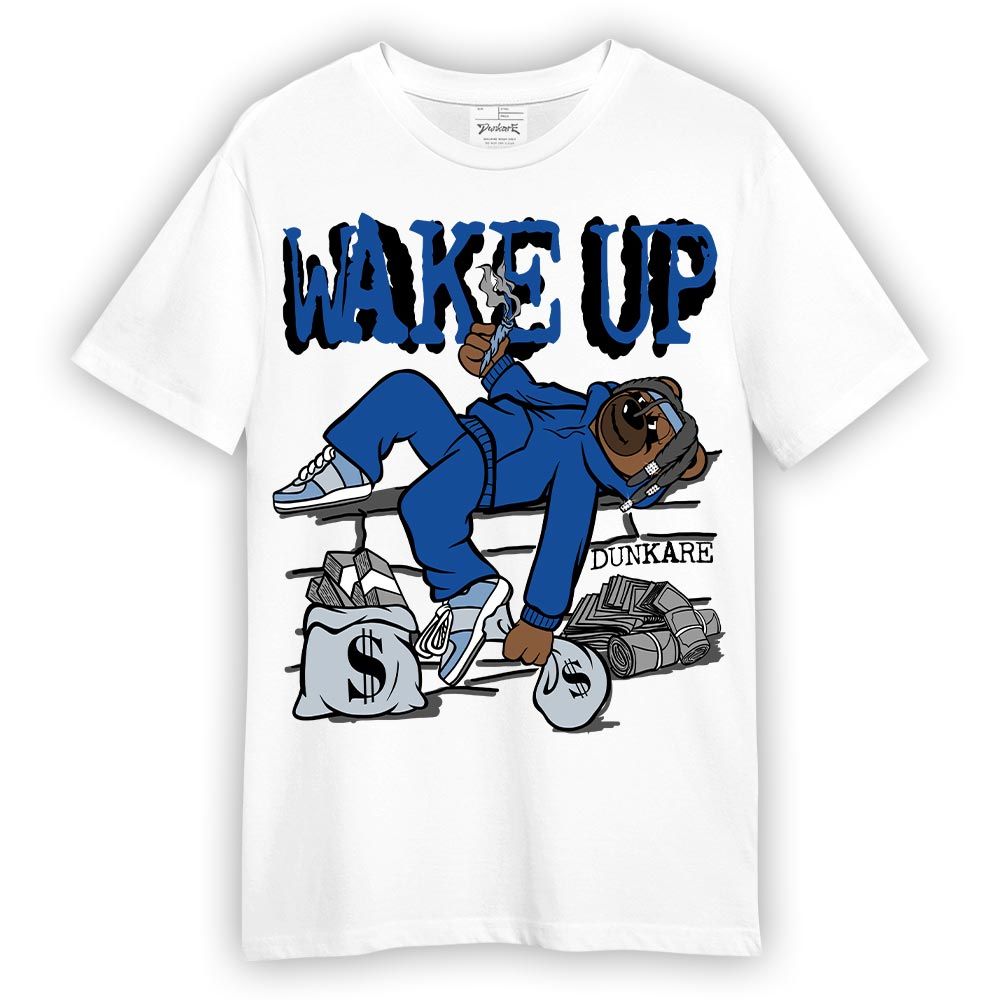 Shirt To Match Low Space Royal 11s - Wakeup Bear Shirt Unisex
