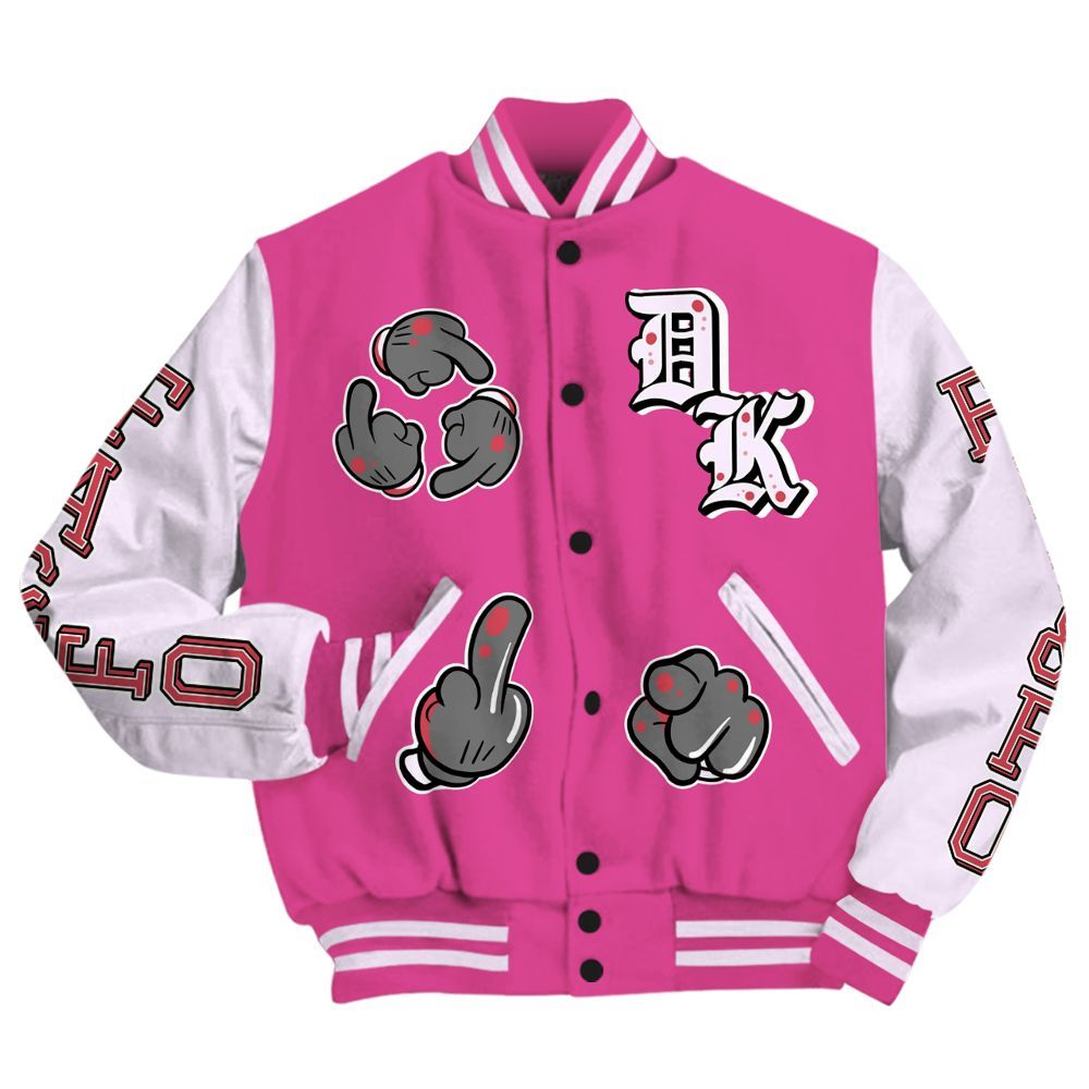 Varsity Jacket To Match KD 4 Aunt Pearl - F Around Find Out Graphic All Over Print