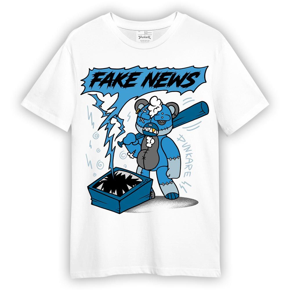 Shirt To Match Powder Blue 9s T-- False News Hugz T-Shirt Unisex