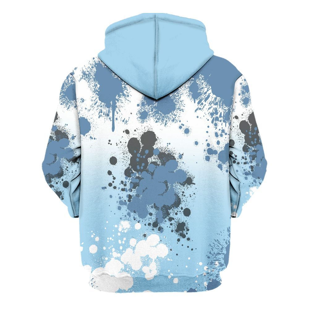 Hoodie To Match Legend Blue 11s - Trust No One Scary All Over Print