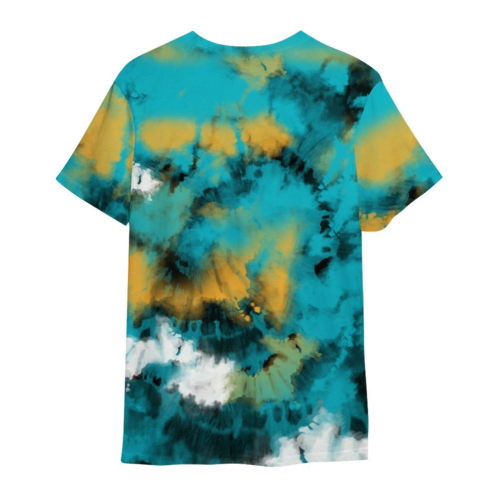 Shirt To Match Retro Aqua 5s - SNEAKER Girl Money Drip Tie Dye All Over Print