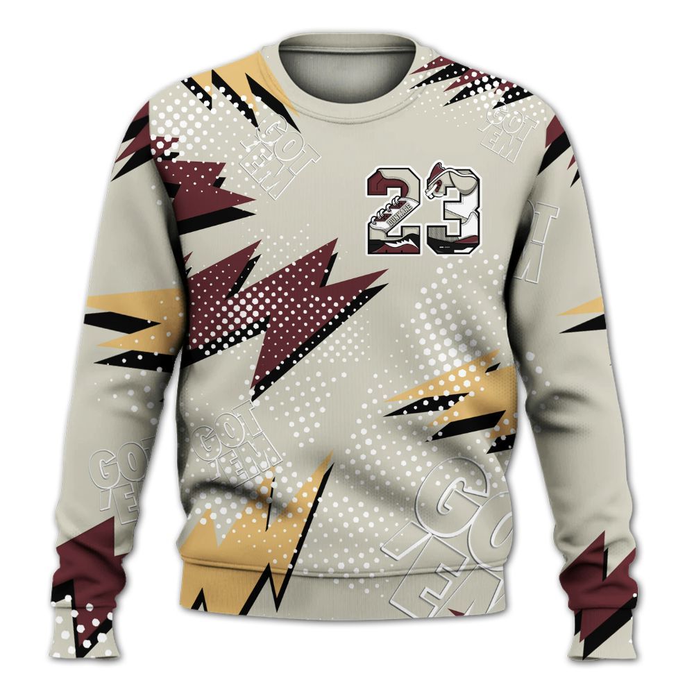 Sweatshirt To Match Legacy 312 Year Of The Snake - Custom Name Number 23 5s All Over Print