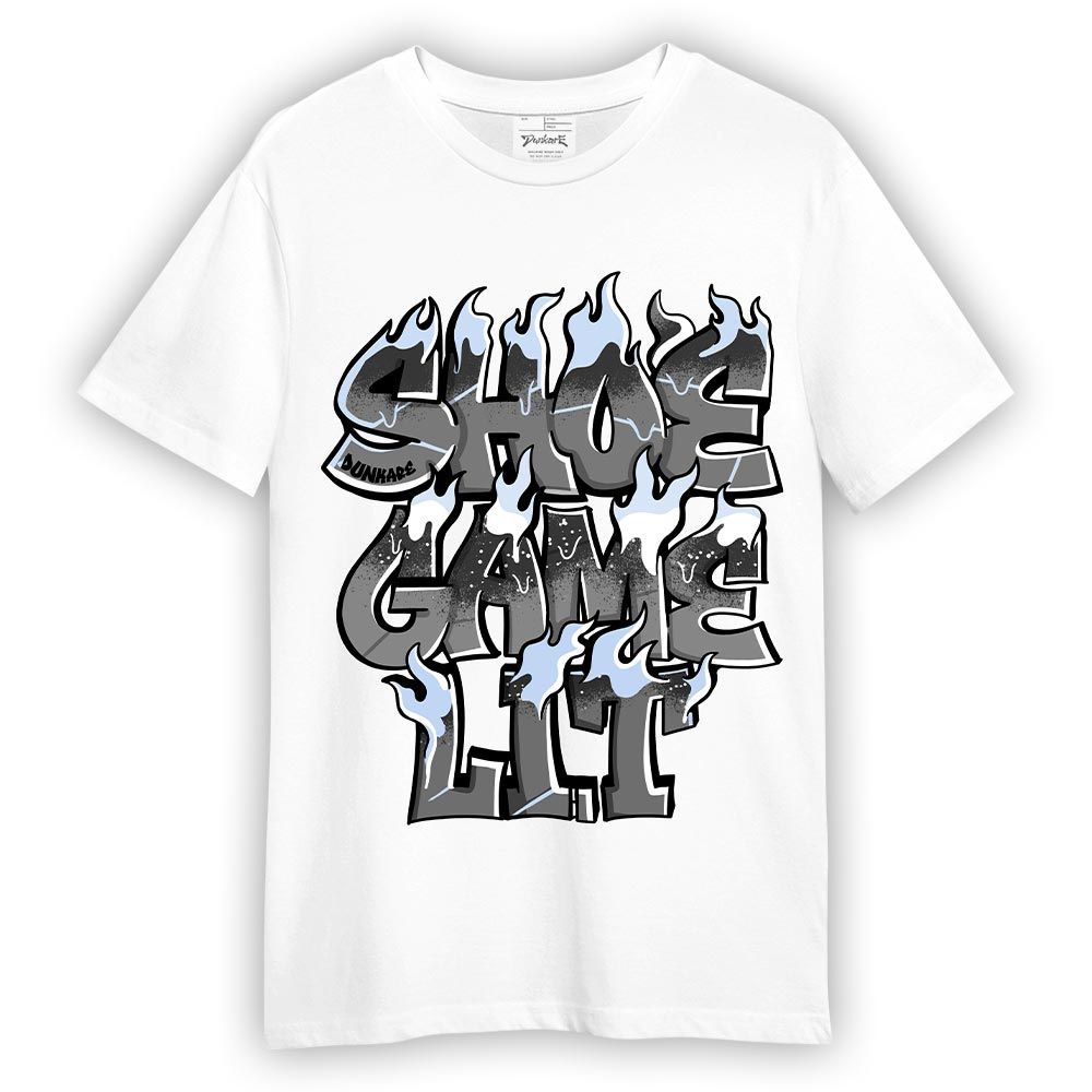 Shirt To Match Reverse Black White 6s T-- Shoe Game Lit Graphic T-Shirt Unisex