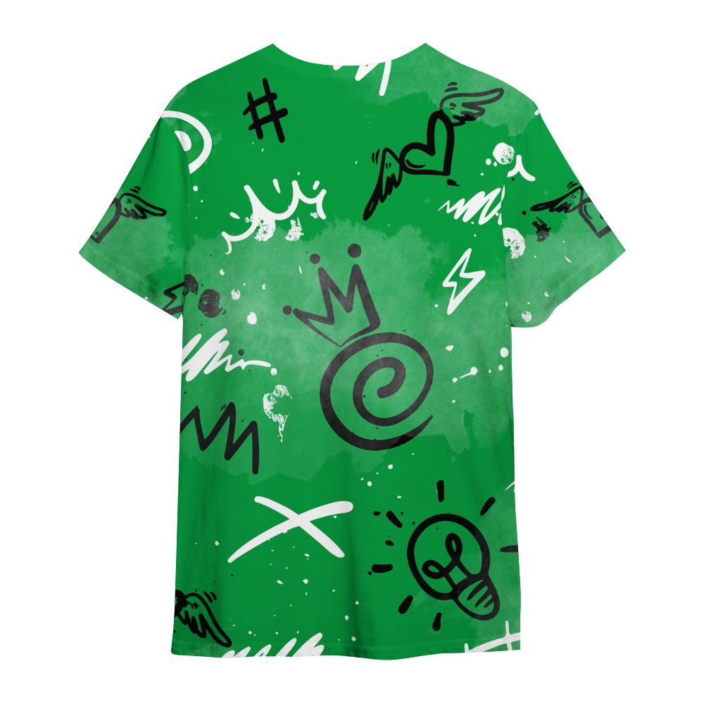 Shirt To Match Low Lucky Green 1s - Drip Been Di2ferent All Over Print