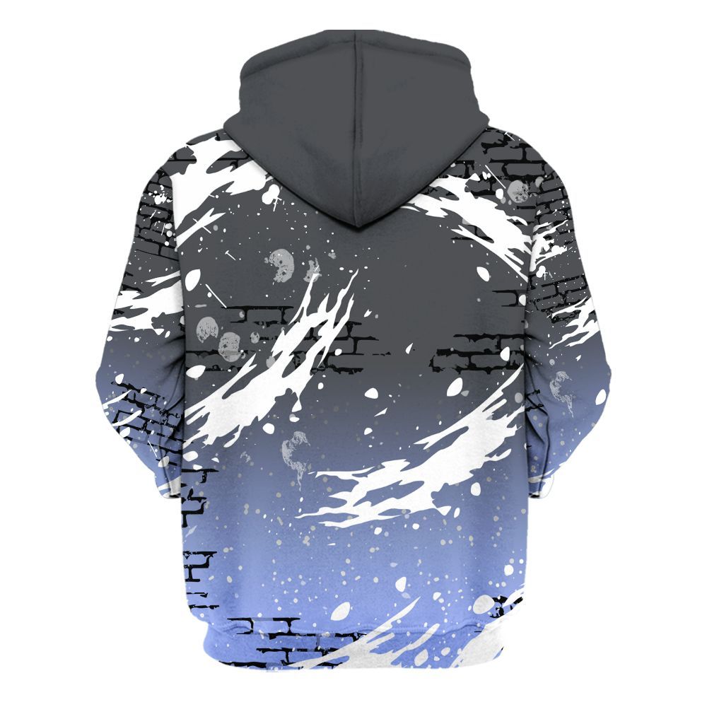 Hoodie To Match Retro Awake Racer Blue - Values Of Loyalty Drip All Over Print