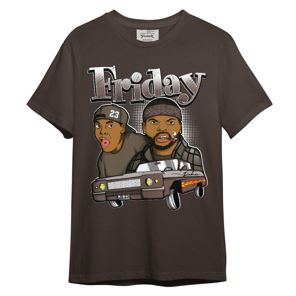 Shirt To Match AMM Dark Mocha 4s - Friday Sneaker Stress Graphic