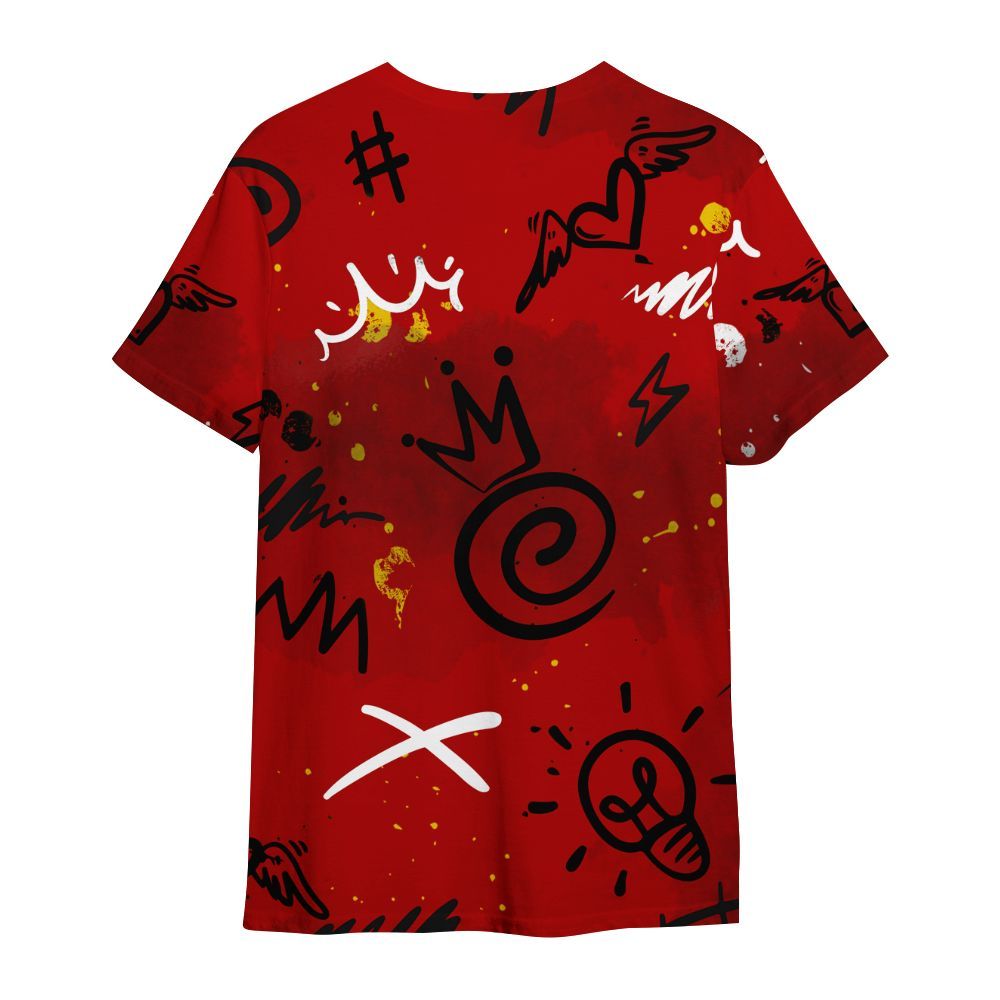 Shirt To Match Low Lucky Cat 1s - Drip Been Di2ferent All Over Print