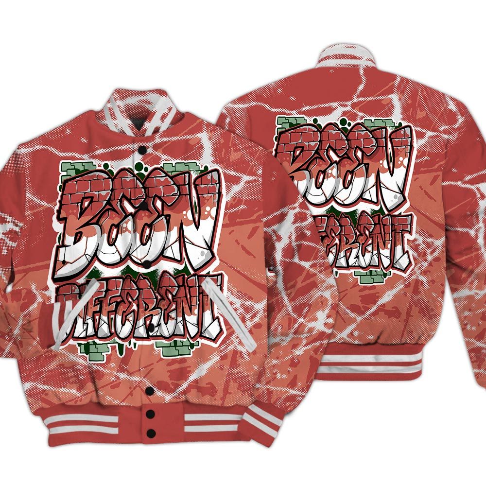 Varsity Jacket To Match Dune Red 13s - To Different Profound Graphic Varsity Jacket Unisex