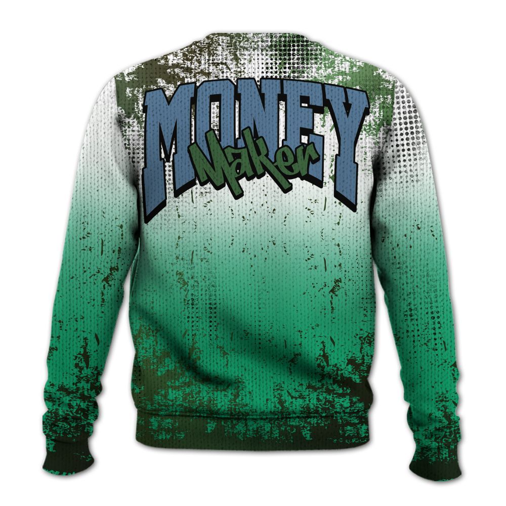 Sweater To Match Foamposite Pro Pine Green 2025 - Move In Silence Money Street Retro Graphic