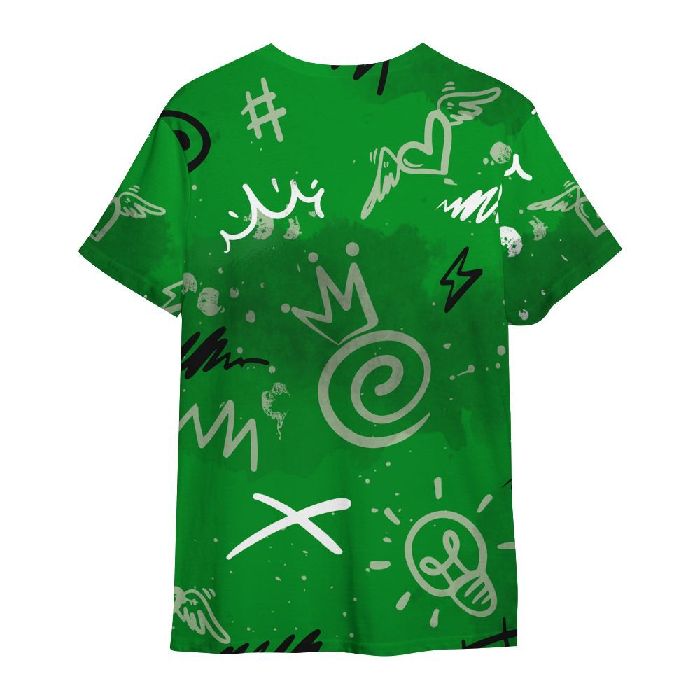 Shirt To Match Green Spark CJ1 T-Rex - Drip Been Di2ferent All Over Print