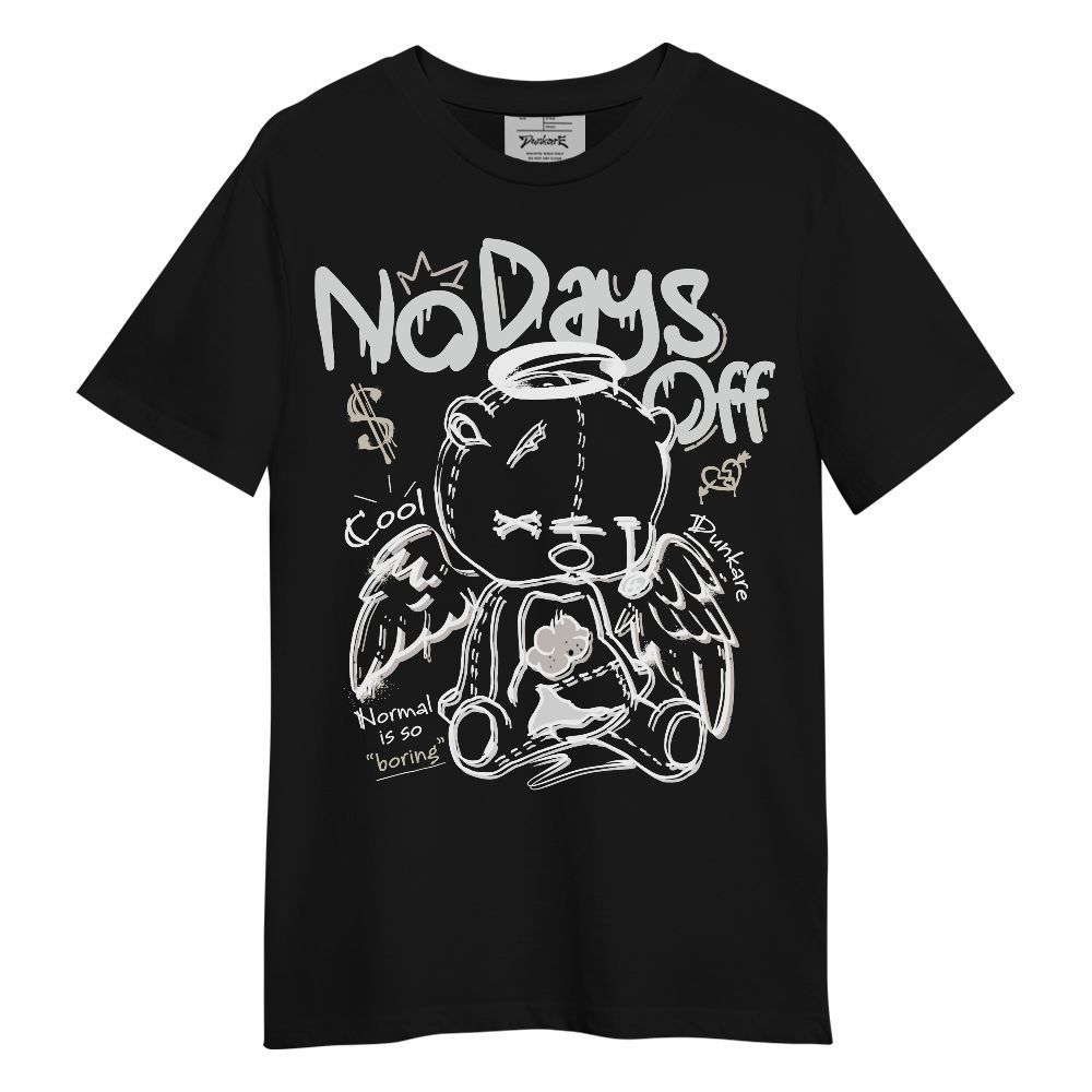 Shirt To Match Metallic Silver 2024 5s - No Days Off Unisex Shirt
