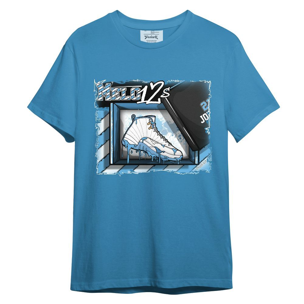 Shirt To Match Melo 12s - Sneaker Box Drip Graphic