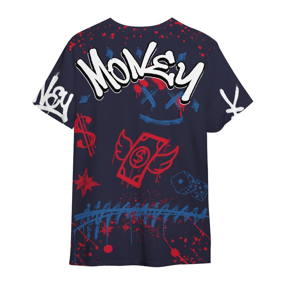 Shirt To Match Sports Renaissance 3s - Everybody Paid In Full Crayon All Over Print