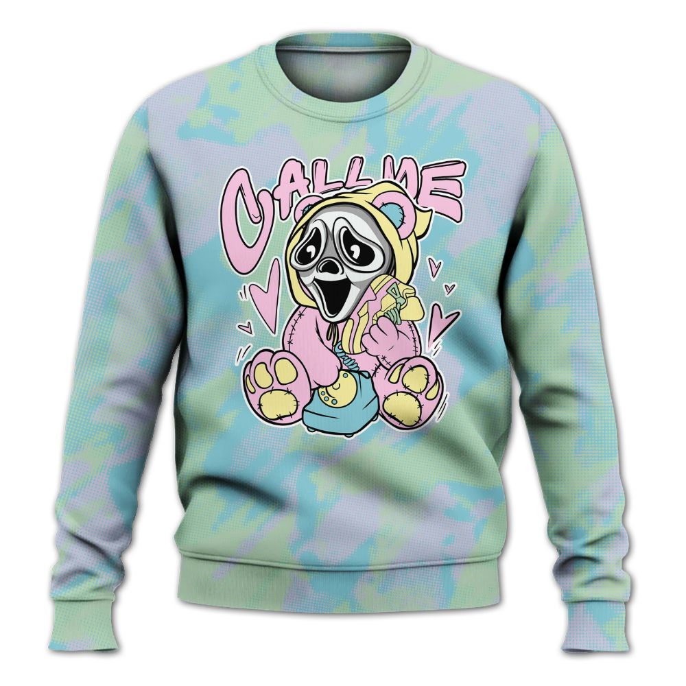 Sweatshirt To Match SB Dunk Low Visty - Call Me Bear Abstract Halftone All Over Print