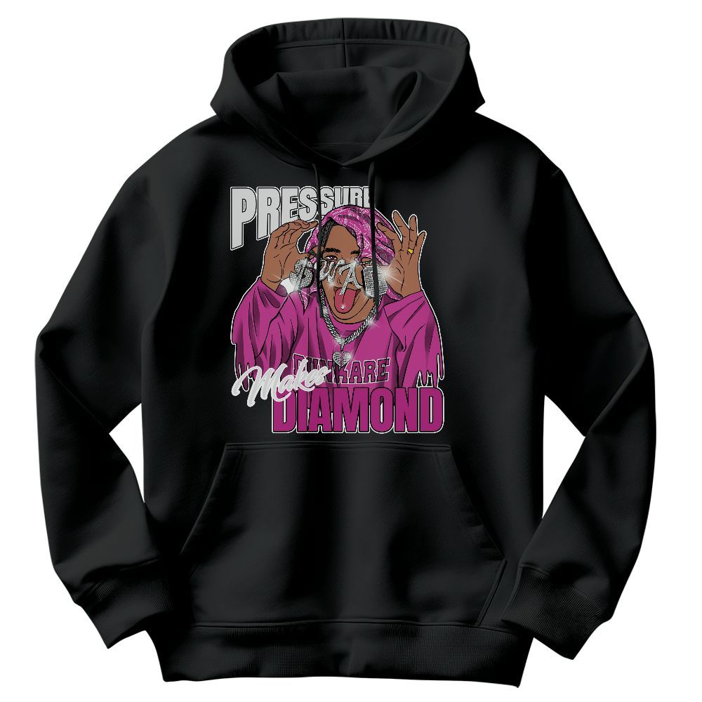Sweatshirt To Match Dunk Low Active Fuchsia - Pressures Makes Sweatshirt To Match Graphic