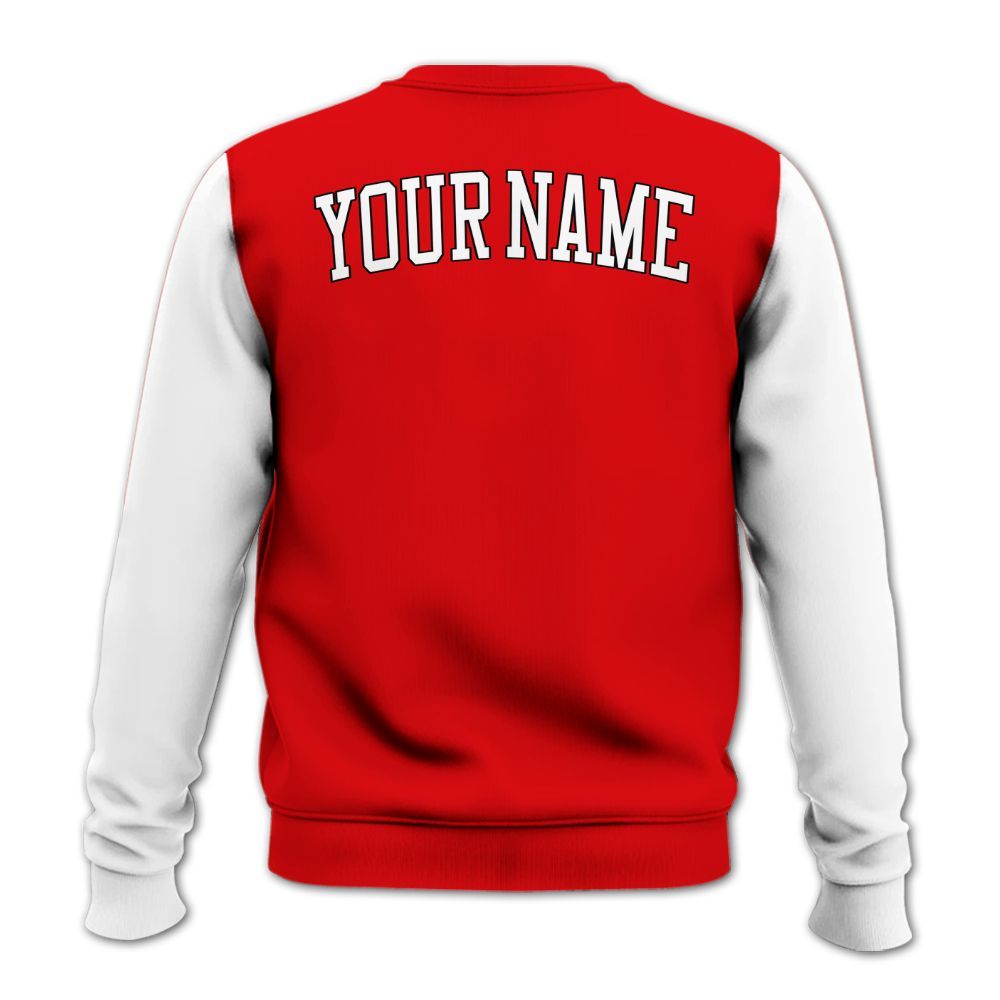 Sweatshirt To Match Low OG Howard Bison 1s - Custom Name Rag 2 Riches All Over Print