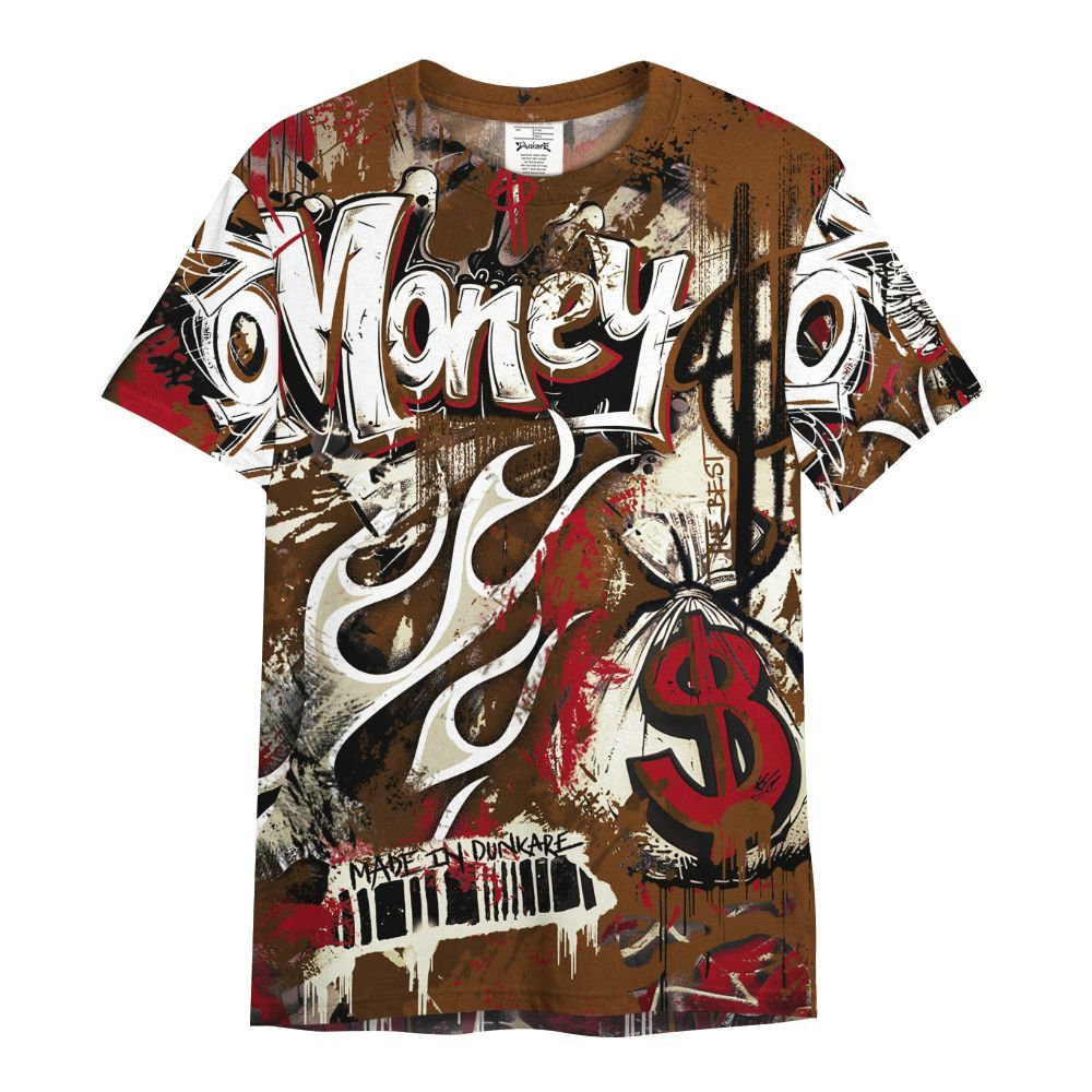 Shirt To Match Archaeo Brown 5s - The Best Money All Over Print