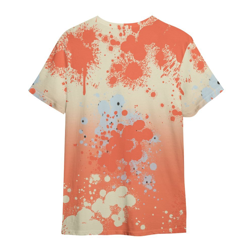 Shirt To Match DJ Khaled Crimson Bliss 5s - God Blessed Ink Drip All Over Print