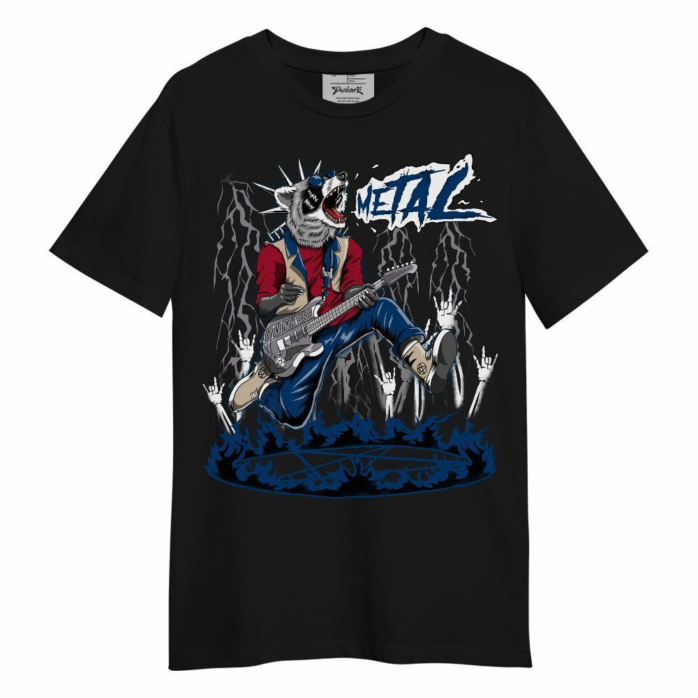 Shirt To Match Rare Air 4s - Punk Rock Raccoon Unisex Shirt