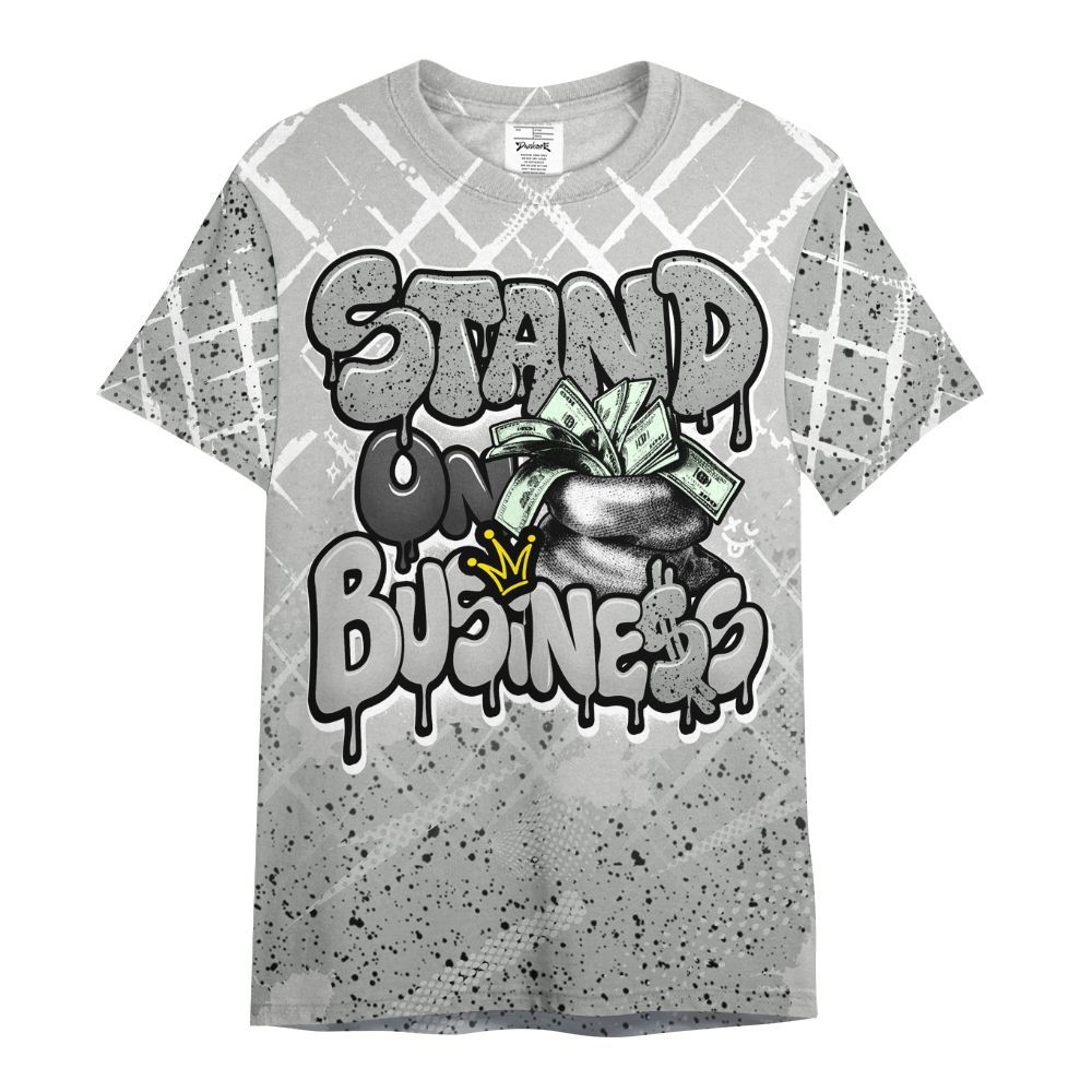 Shirt To Match Retro White Oreo 4s - Halftone Stand Business Dripping All Over Print